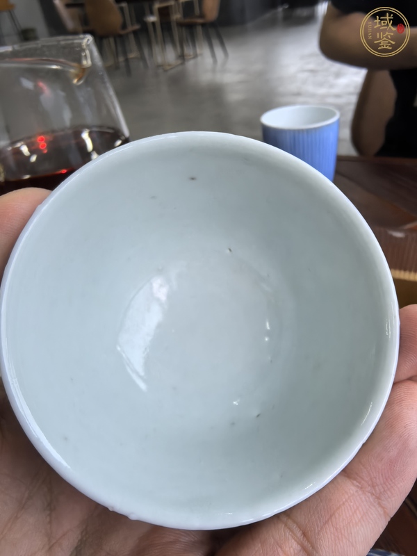 古玩陶瓷青花杯真品鑒賞圖