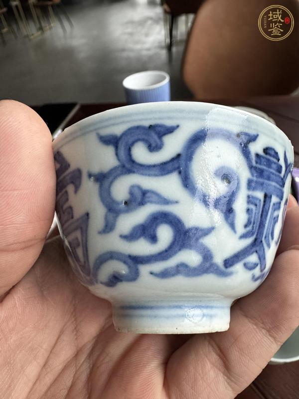 古玩陶瓷青花杯真品鑒賞圖