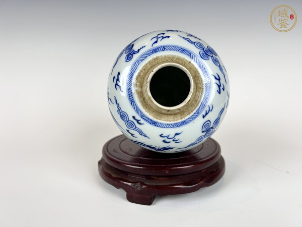 古玩陶瓷清雍正 · 青花鳳紋罐真品鑒賞圖