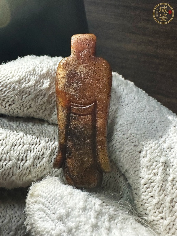 古玩玉器提油仿古“玉翁仲”真品鑒賞圖
