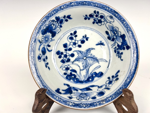 古玩嚴(yán)選清康熙洞石花卉洗拍賣(mài)，當(dāng)前價(jià)格156元
