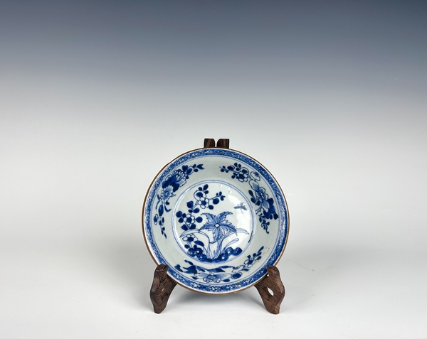 古玩陶瓷清康熙 · 洞石花卉洗拍賣，當(dāng)前價(jià)格158元