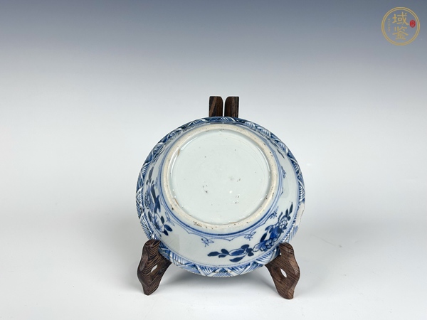 古玩陶瓷清康熙 · 洞石花卉洗真品鑒賞圖