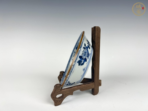 古玩陶瓷清康熙 · 洞石花卉洗真品鑒賞圖