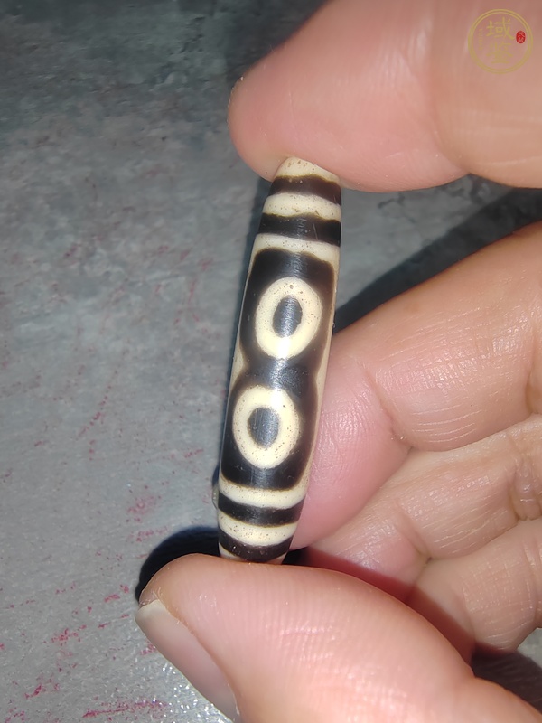 古玩玉器老料器天珠真品鑒賞圖