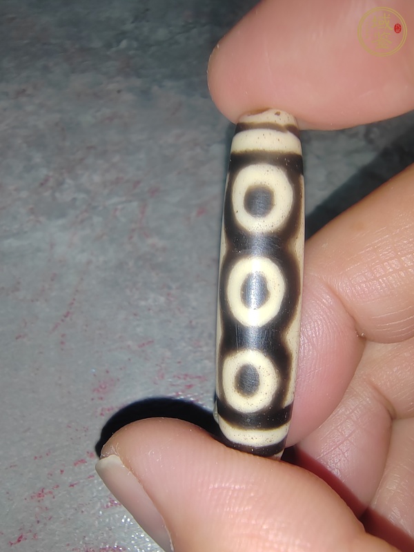 古玩玉器老料器天珠真品鑒賞圖