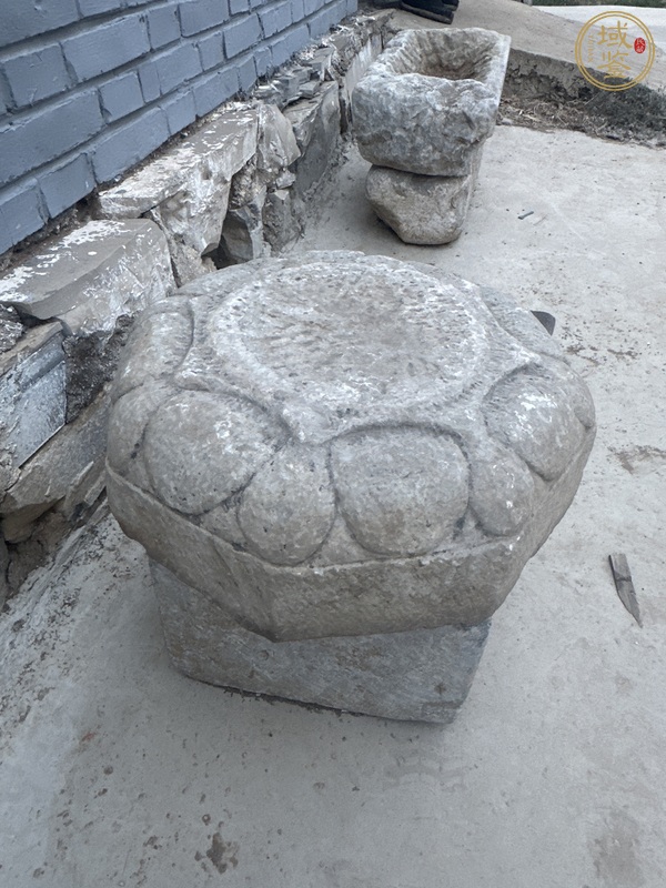 古玩柱礎真品鑒賞圖