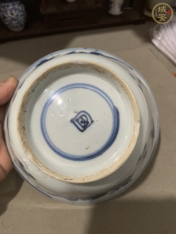 古玩陶瓷青花云龍紋撇口碗真品鑒賞圖
