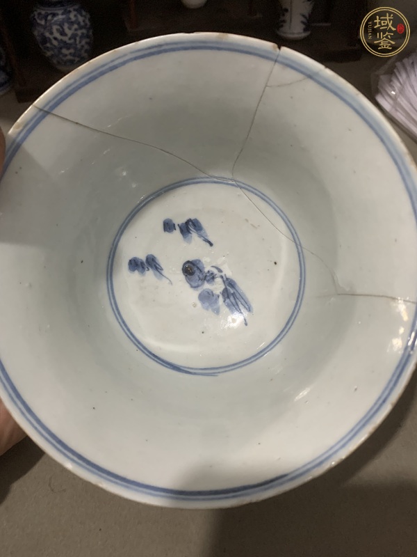 古玩陶瓷青花云龍紋撇口碗真品鑒賞圖