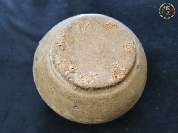 古玩陶瓷越窯青瓷褐彩雞首壺，疑似大修真品鑒賞圖