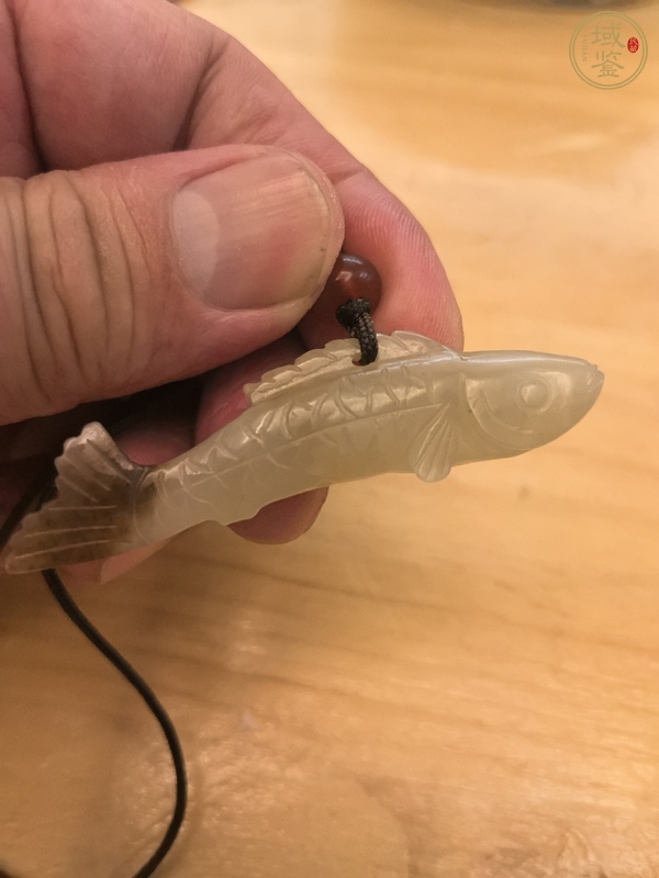 古玩玉器現(xiàn)代玉魚真品鑒賞圖