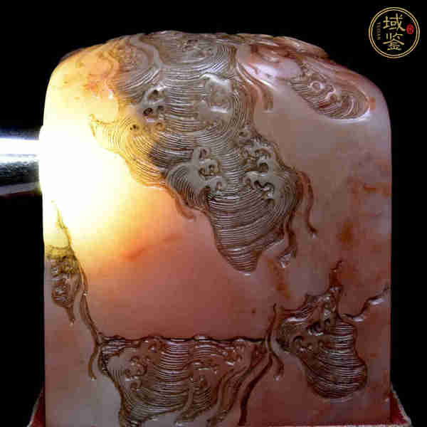 古玩玉器壽山石雕“龍紋印”真品鑒賞圖