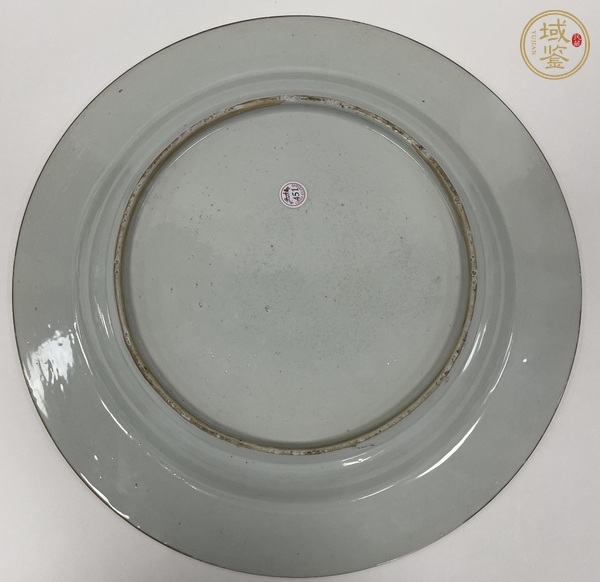 古玩陶瓷粉彩人物故事盤真品鑒賞圖