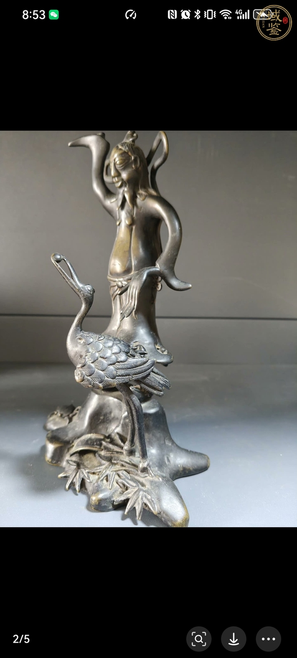 古玩銅器造像真品鑒賞圖