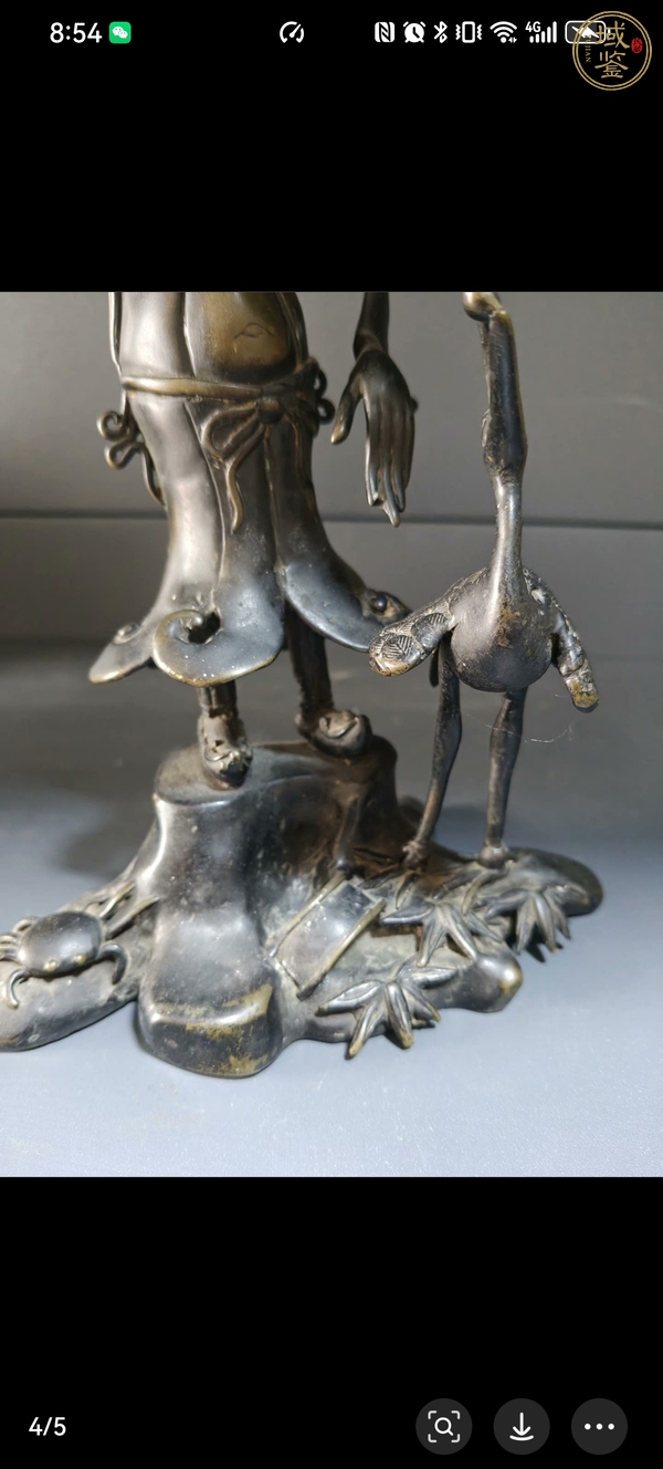 古玩銅器造像真品鑒賞圖