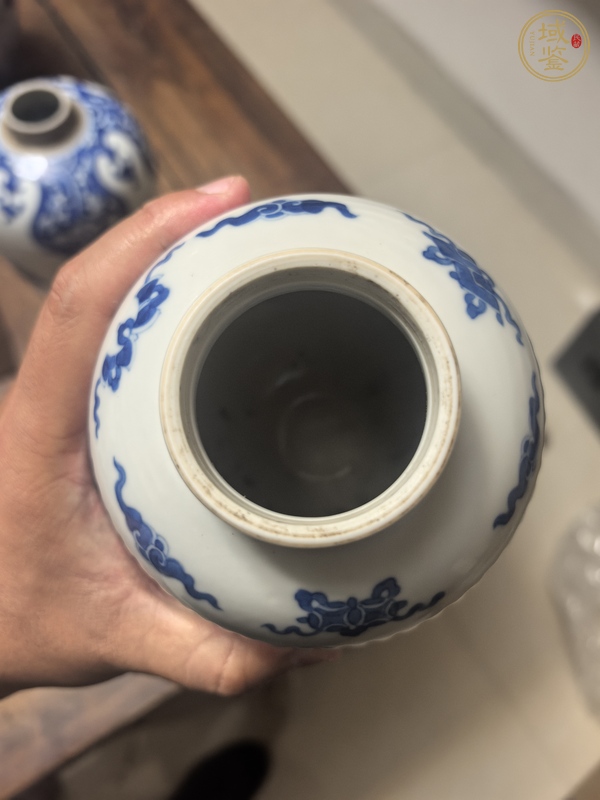 古玩陶瓷青花罐真品鑒賞圖
