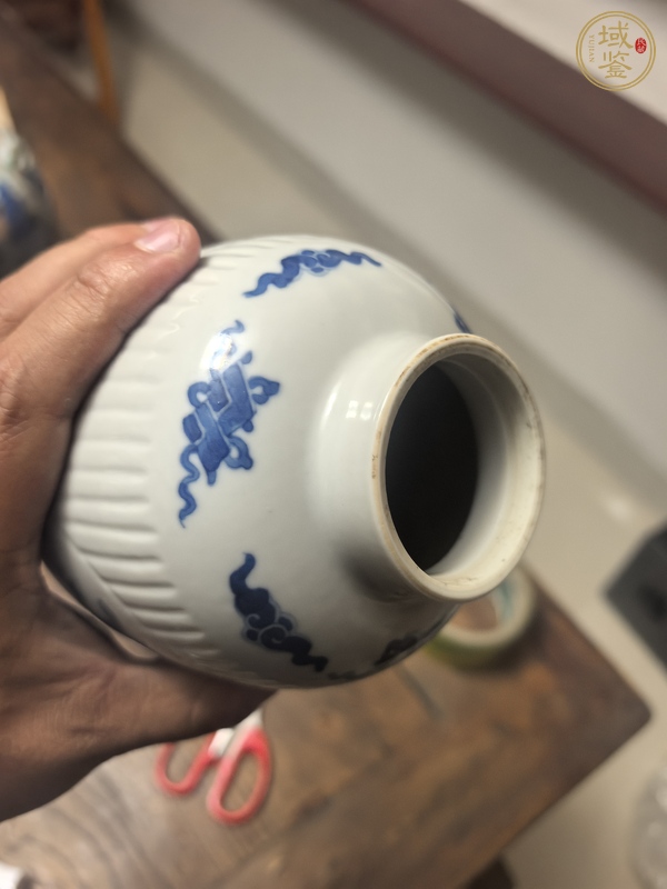 古玩陶瓷青花罐真品鑒賞圖
