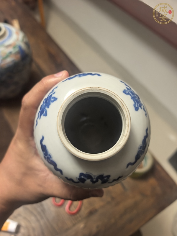 古玩陶瓷青花罐真品鑒賞圖