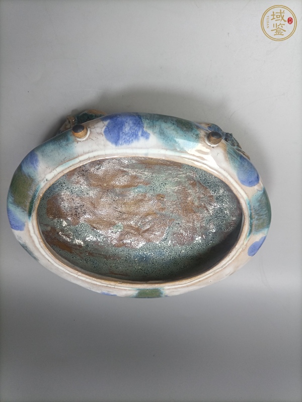 古玩陶瓷八方來財洗真品鑒賞圖