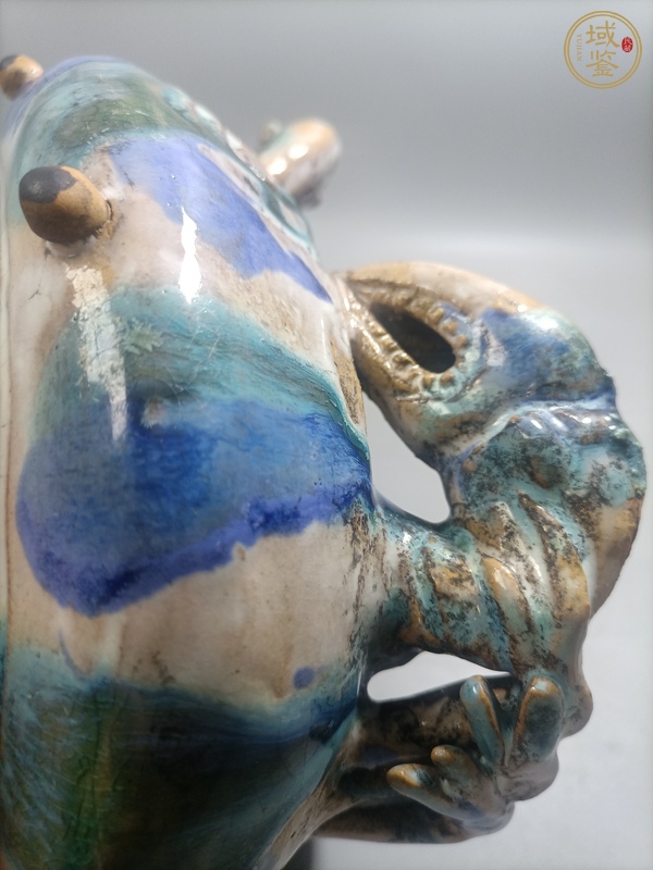 古玩陶瓷八方來財洗真品鑒賞圖