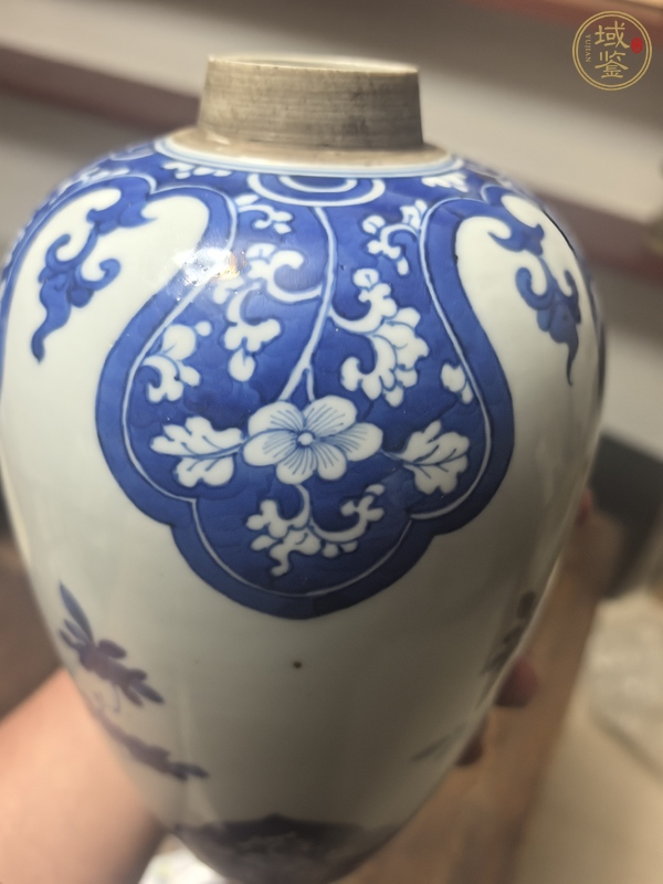 古玩陶瓷青花罐真品鑒賞圖
