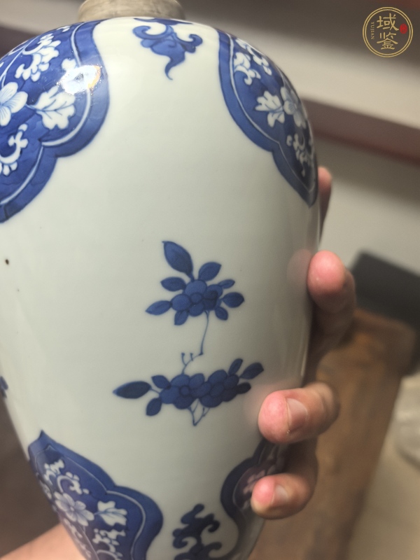 古玩陶瓷青花罐真品鑒賞圖