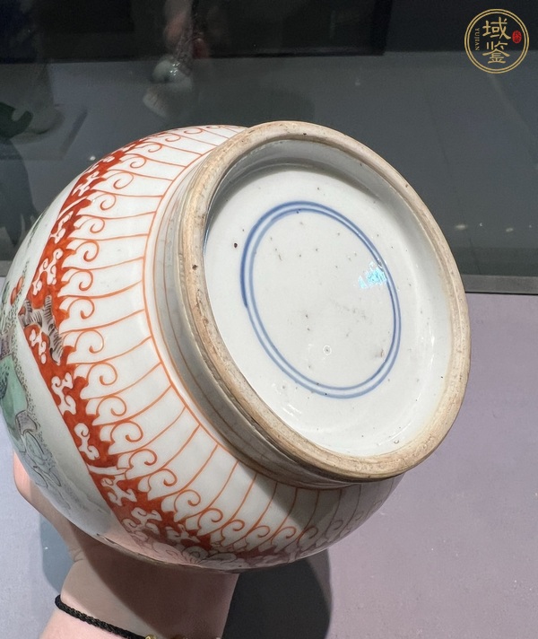 古玩陶瓷洞石花卉紋蒜頭瓶真品鑒賞圖