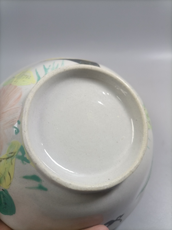 古玩陶瓷民國大雞圖碗拍賣，當(dāng)前價(jià)格88元