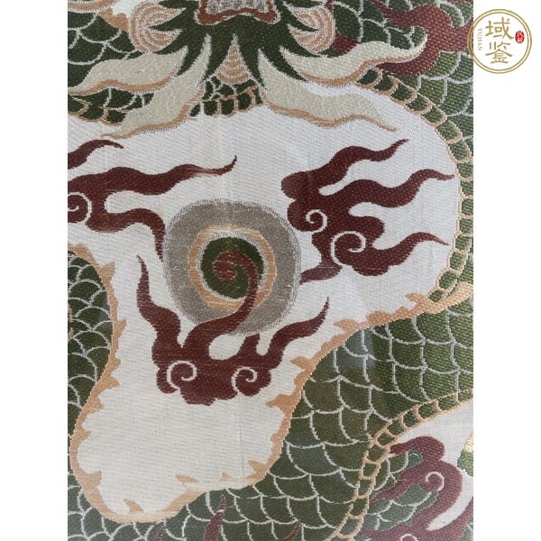 古玩雜項(xiàng)龍紋織錦真品鑒賞圖