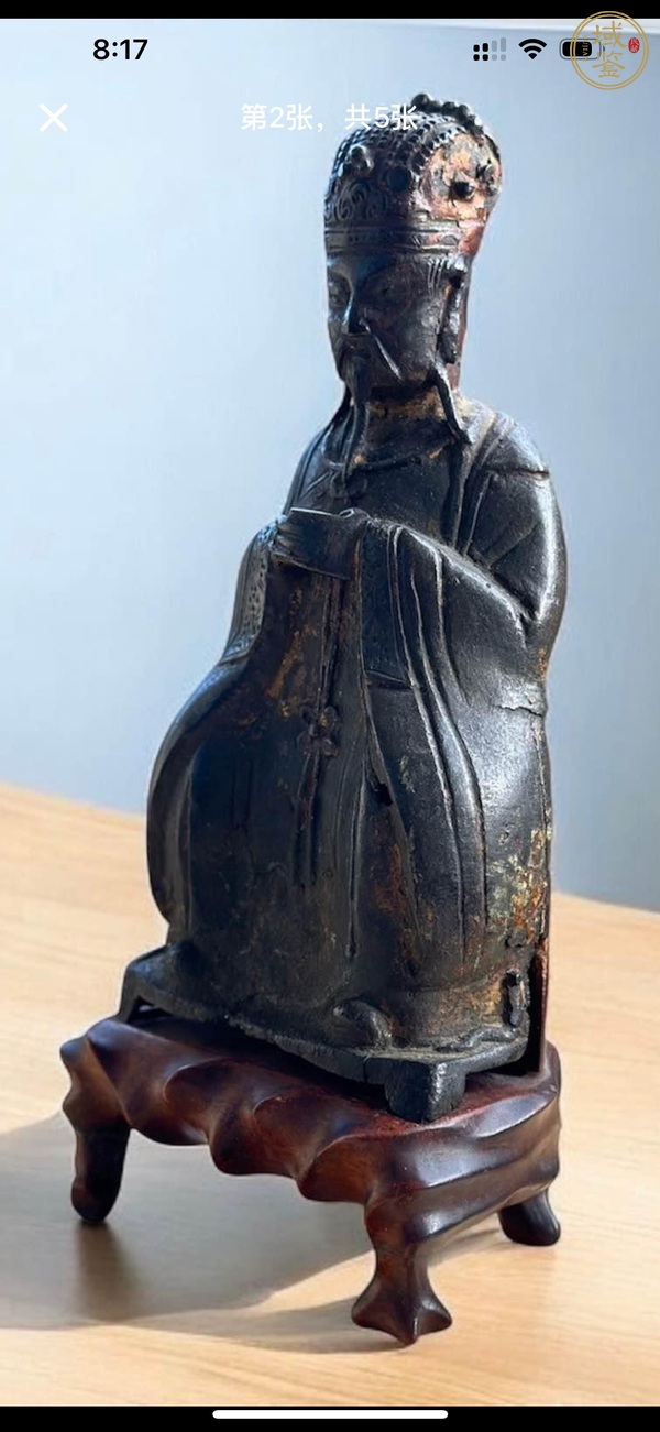 古玩銅器造像真品鑒賞圖