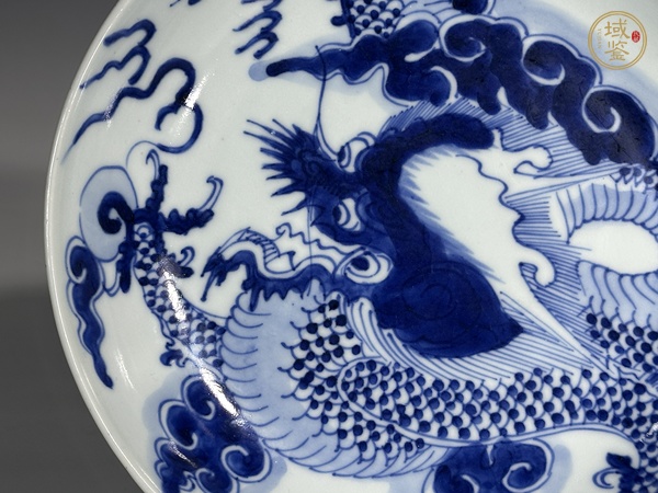 古玩陶瓷盤真品鑒賞圖