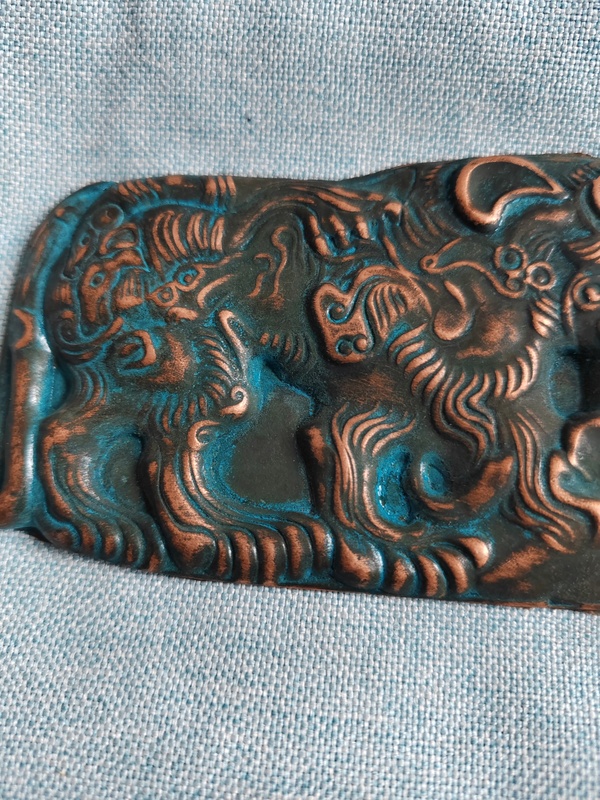 古玩雜項銅飾件拍賣，當(dāng)前價格666元