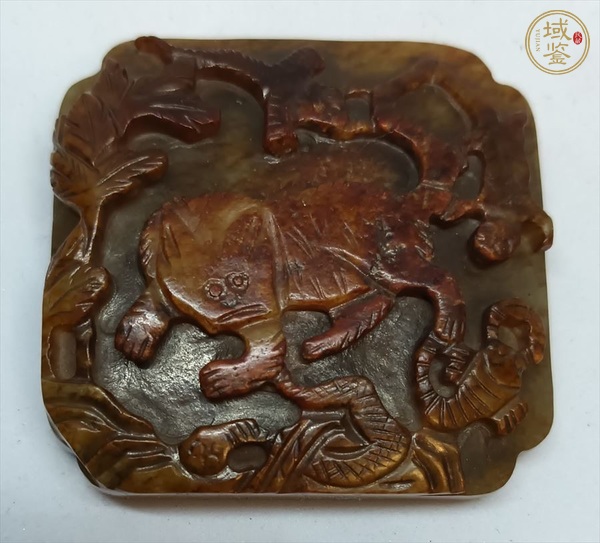 古玩和田玉雕“帶板”真品鑒賞圖