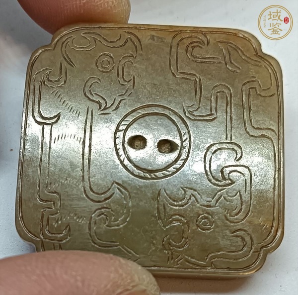 古玩玉器和田玉雕“帶板”真品鑒賞圖