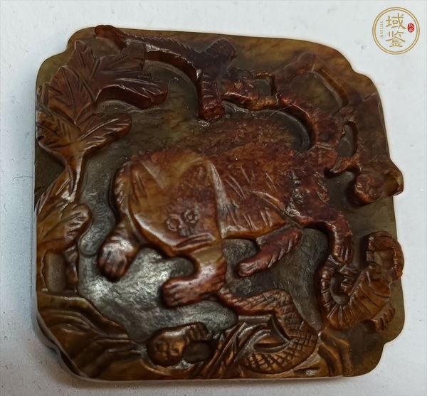 古玩玉器和田玉雕“帶板”真品鑒賞圖