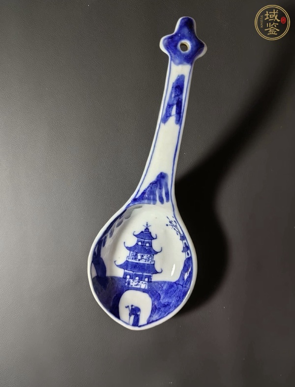 古玩陶瓷青花調(diào)羹真品鑒賞圖