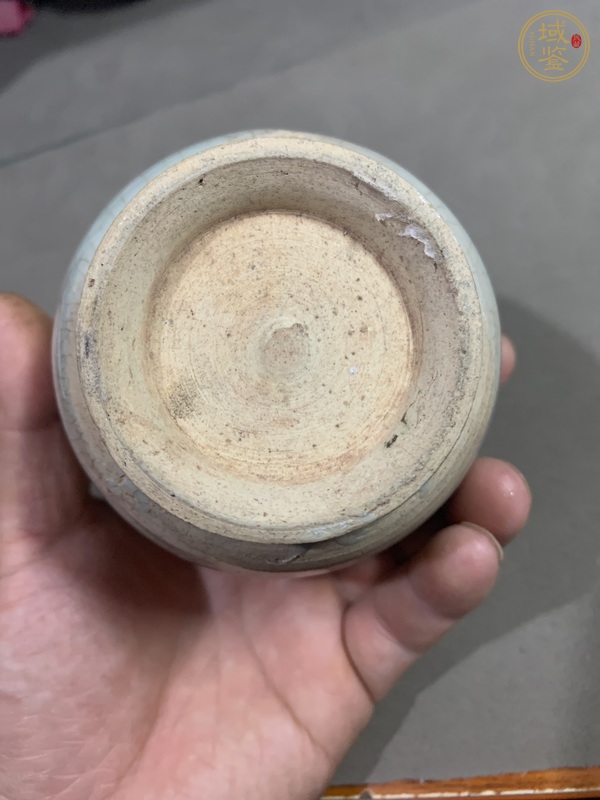 古玩陶瓷哥釉罐真品鑒賞圖