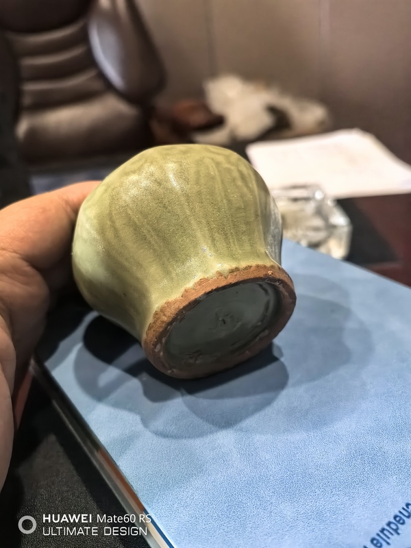 古玩陶瓷龍泉青瓷刻花八棱罐拍賣,當前價格21800元