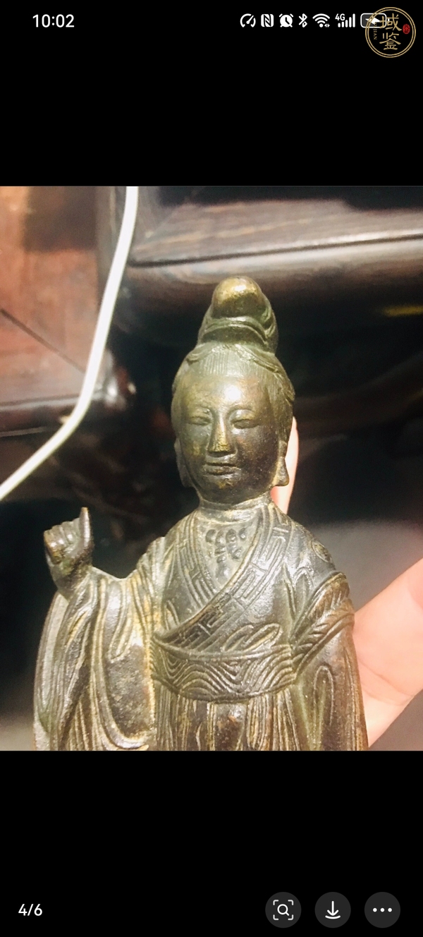 古玩銅器造像真品鑒賞圖