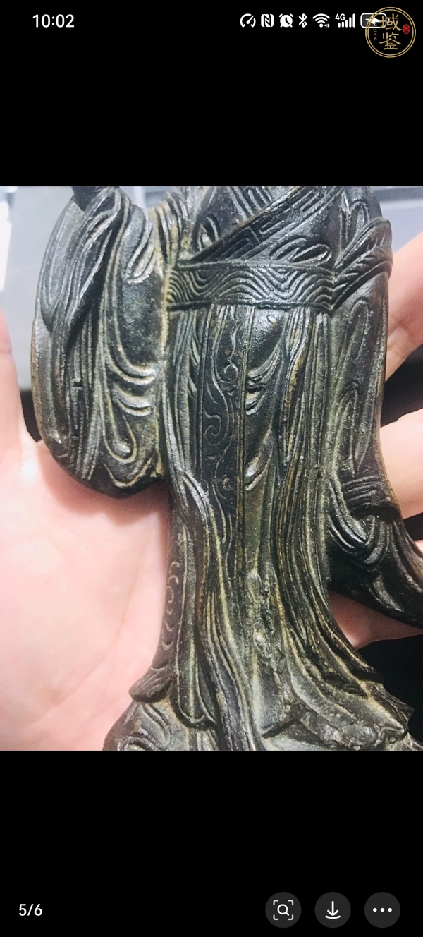 古玩銅器造像真品鑒賞圖