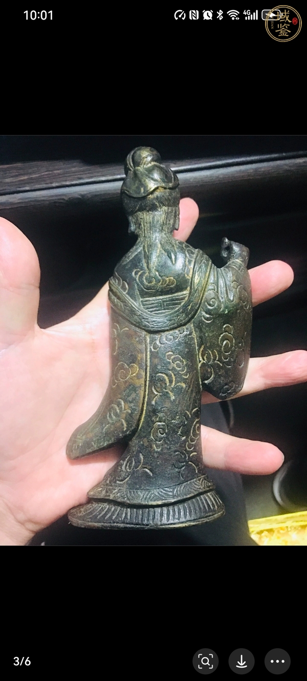 古玩銅器造像真品鑒賞圖