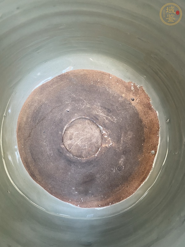 古玩陶瓷明早期龍泉窯青柚三足香爐真品鑒賞圖