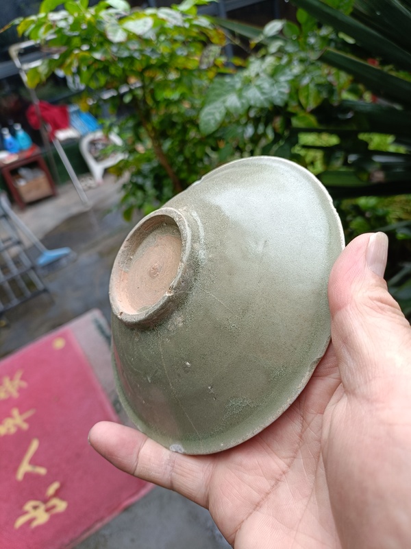 古玩陶瓷館藏級(jí)北宋龍泉青瓷刻花洗拍賣(mài),當(dāng)前價(jià)格299元