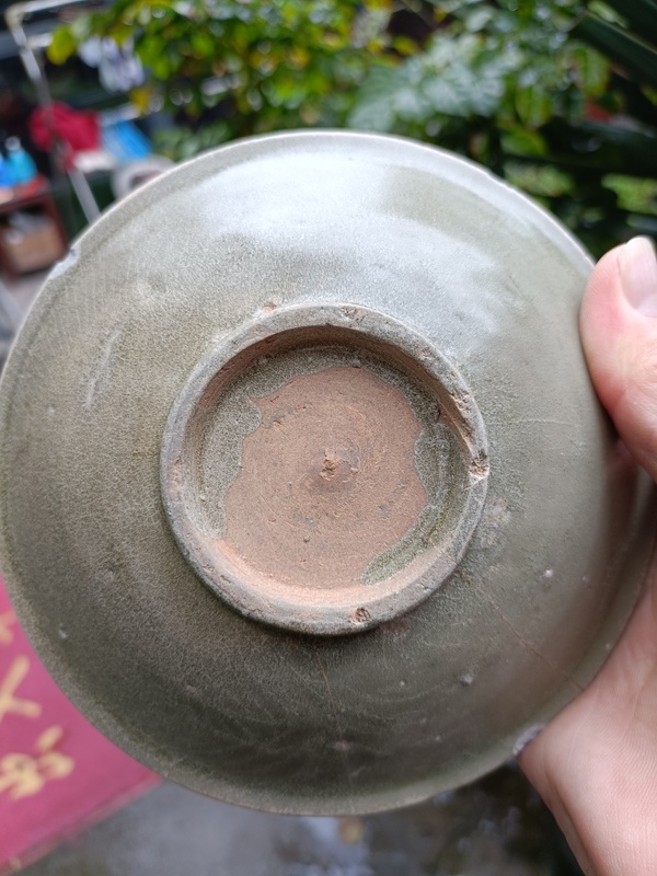 古玩陶瓷館藏級(jí)北宋龍泉青瓷刻花洗拍賣(mài),當(dāng)前價(jià)格299元
