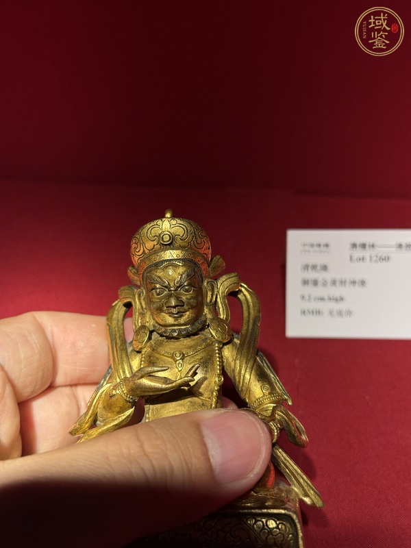 古玩銅器造像真品鑒賞圖