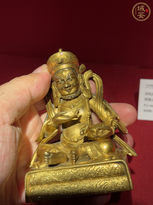 古玩銅器造像真品鑒賞圖