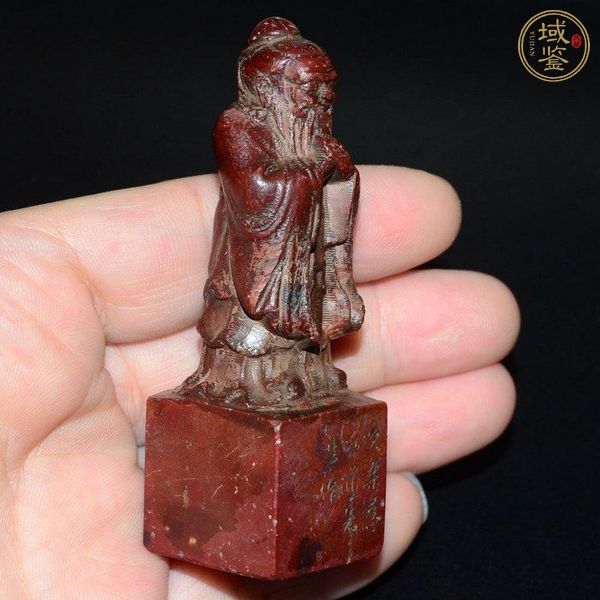 古玩壽山石雕印章真品鑒賞圖