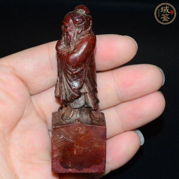 古玩玉器壽山石雕印章真品鑒賞圖
