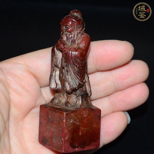 古玩玉器壽山石雕印章真品鑒賞圖