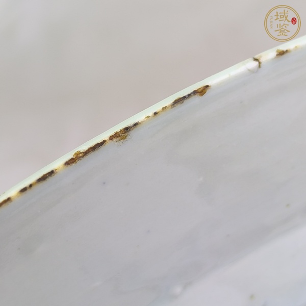 古玩陶瓷青花山水人物紋盤真品鑒賞圖